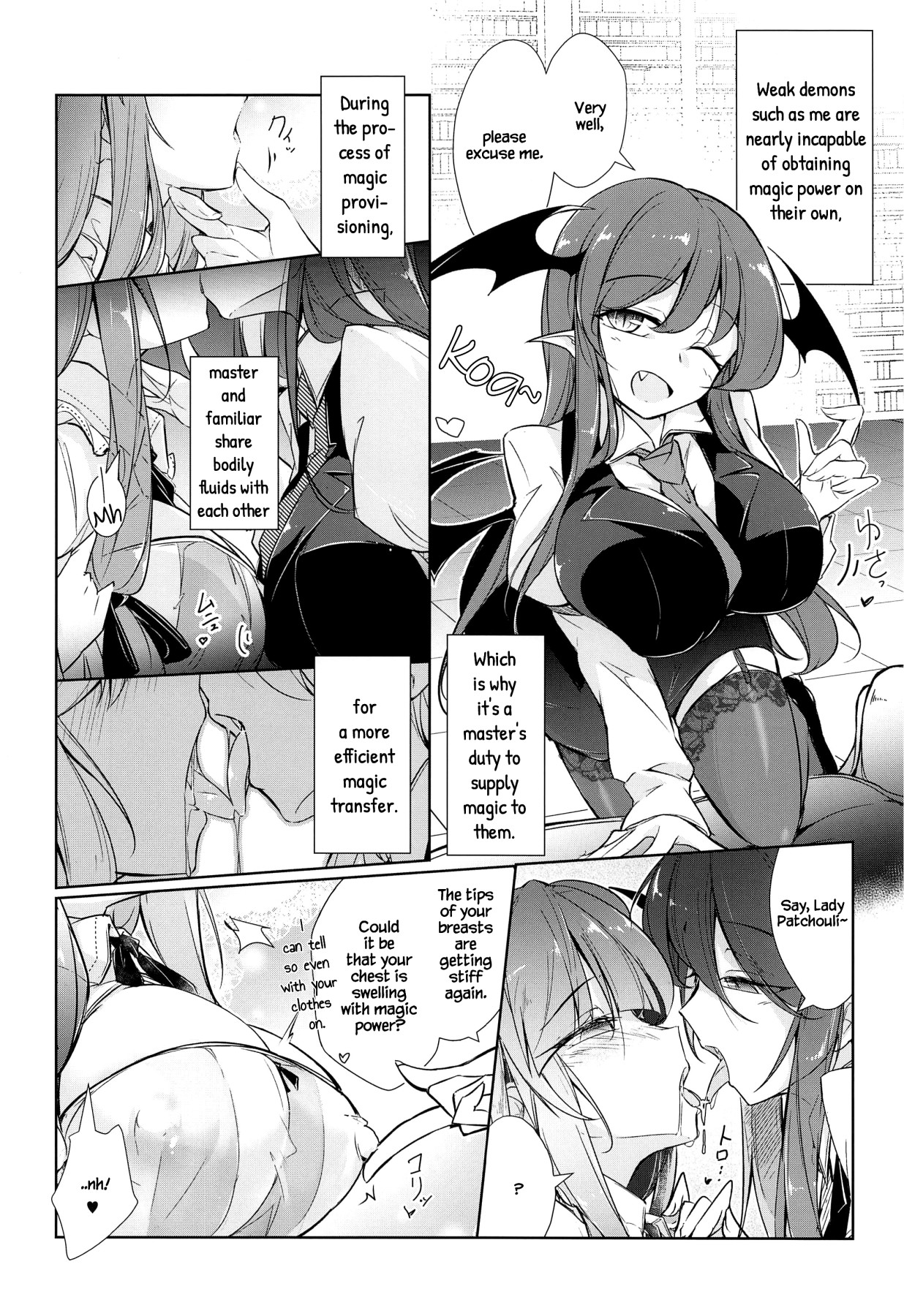 Hentai Manga Comic-Patchouli's Magic Milking Training-Read-3